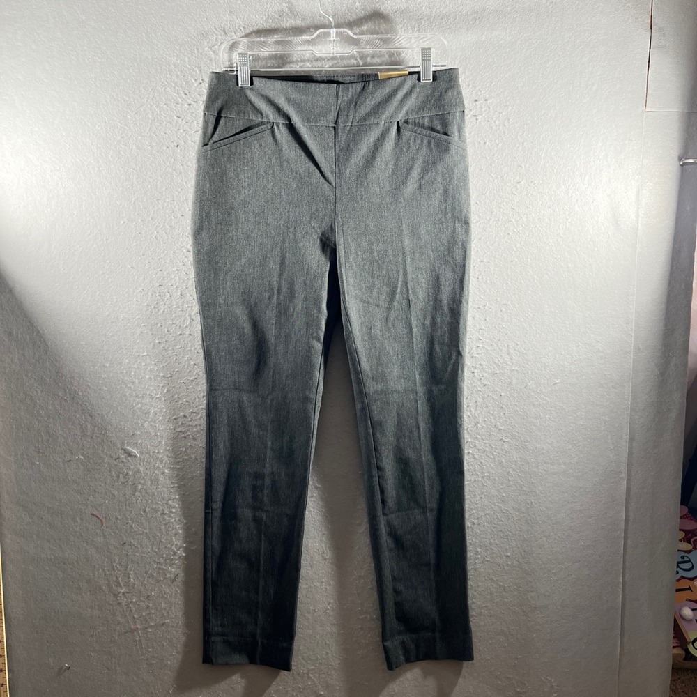 1246 | NWT Chico's Josie Perfect Stretch Slim Leg Pants Gray 0.5S Women 6S
